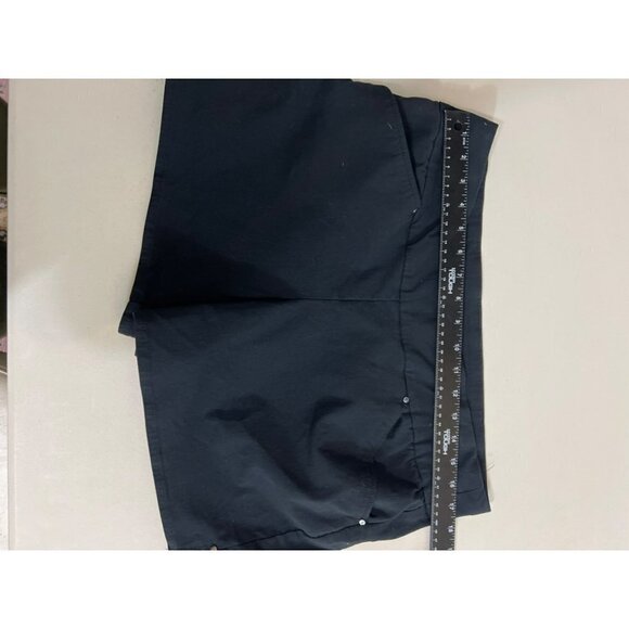 INC Stretchy Dressy Shorts Black with Silver Studded Details Sz 14 4" Inseam - Picture 7 of 8